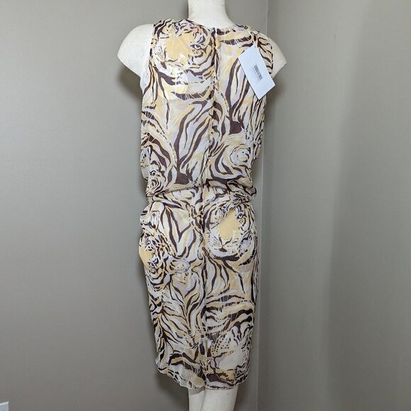 See by Chloe Dress Tiger Print 8 - Picture 4 of 9